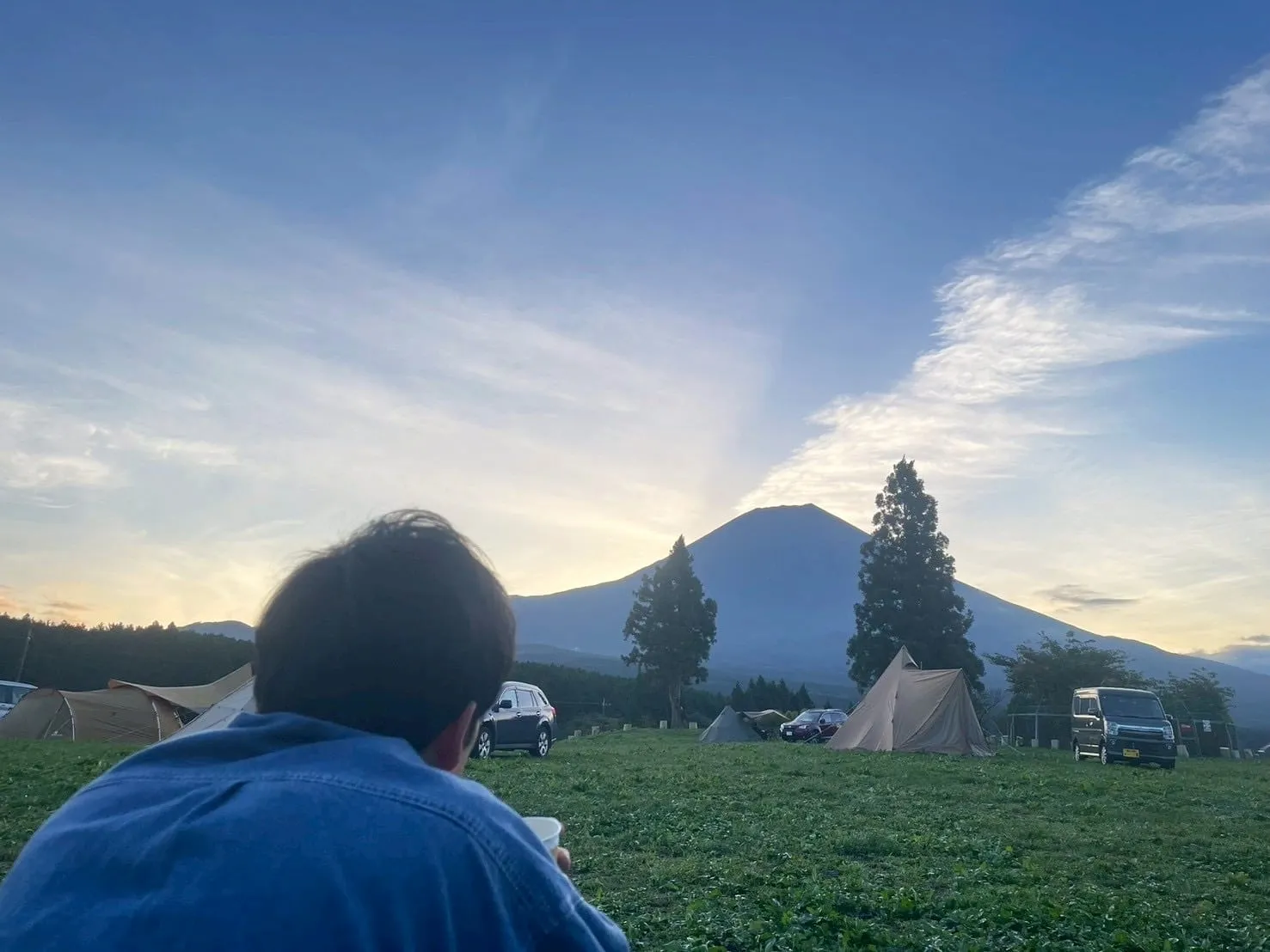 富士山が見えるキャンプ場